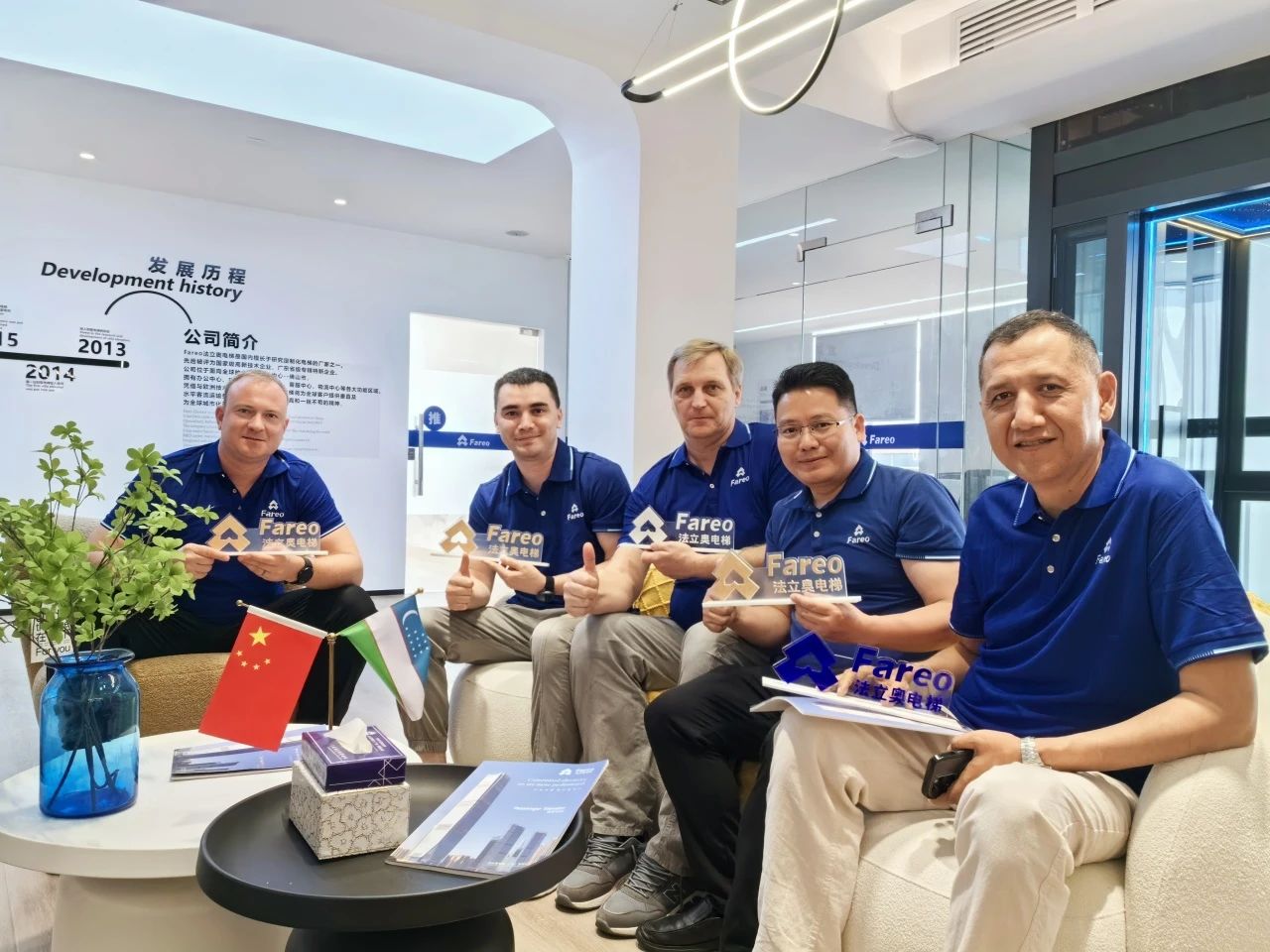 世界品質(zhì)中國制造，海外骨干團隊到法立奧電梯考察交流